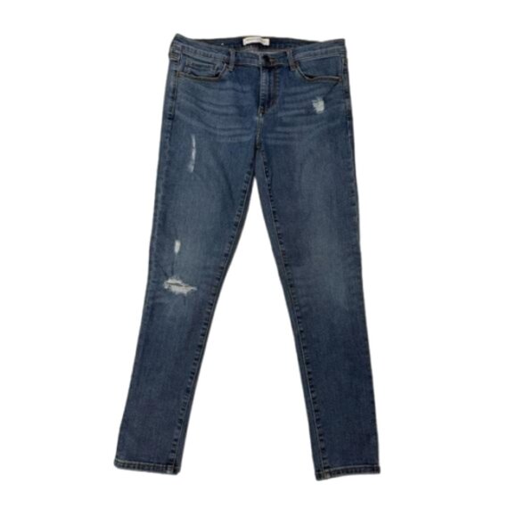 Banana Republic Skinny Ankle Distressed Low Rise jeans Size 29 #1863 - Picture 1 of 7